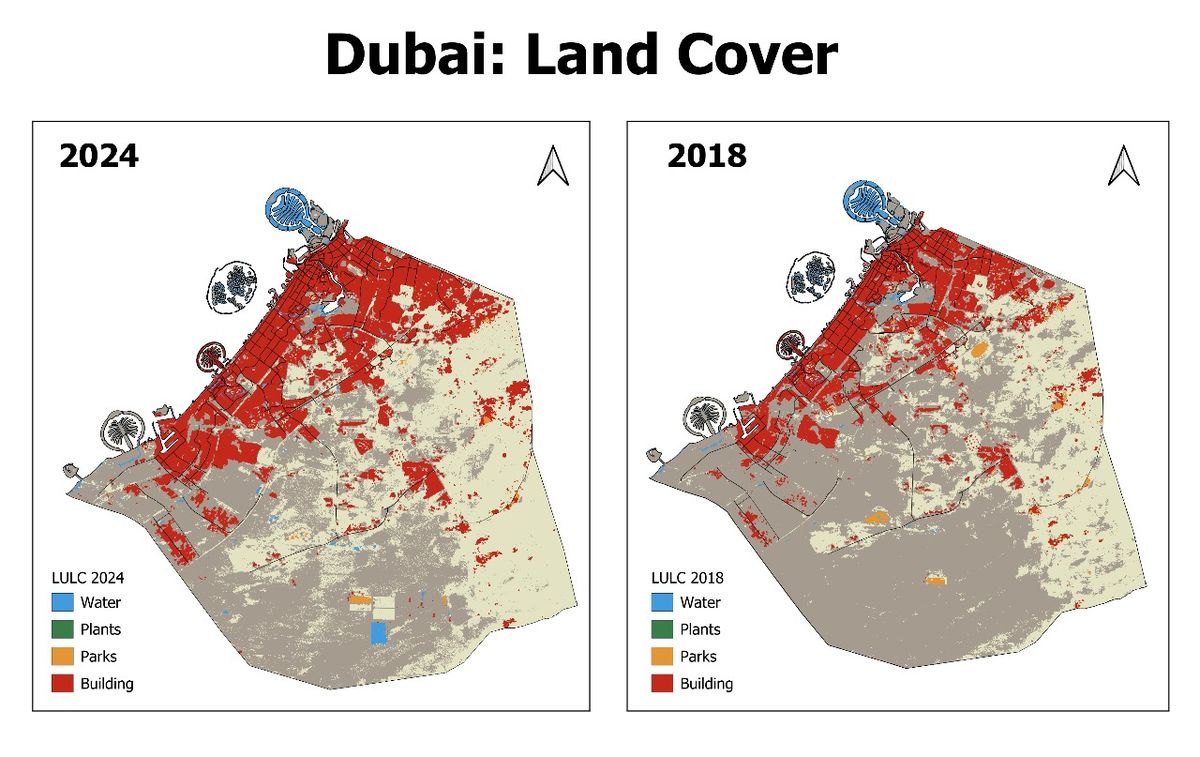 Dubai land cover