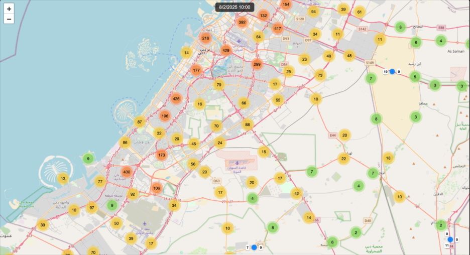 4G/5G cell IDs and call load